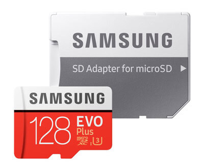 Samsung microSDカード128GB EVOPlus-MB-MC128GA-ECO