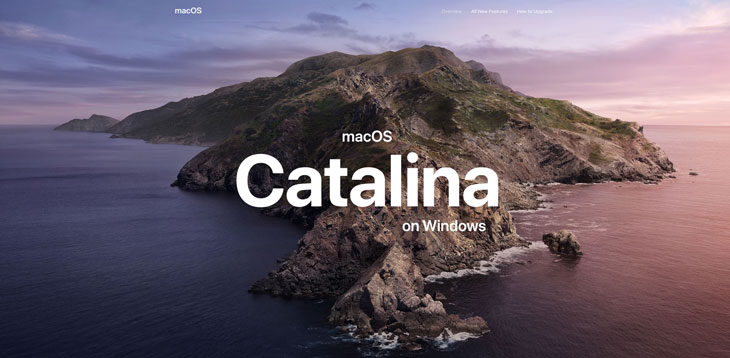 macOS Catalina on Windows