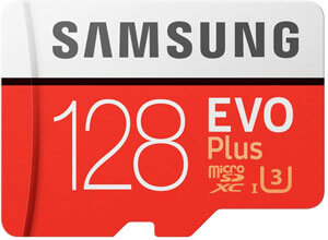 Samsung EVO Plus マイクロSDカード 128GB