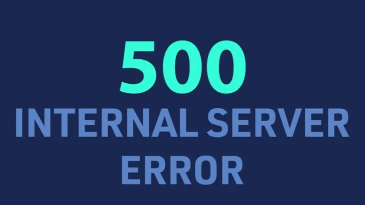 500 Internal Server Error