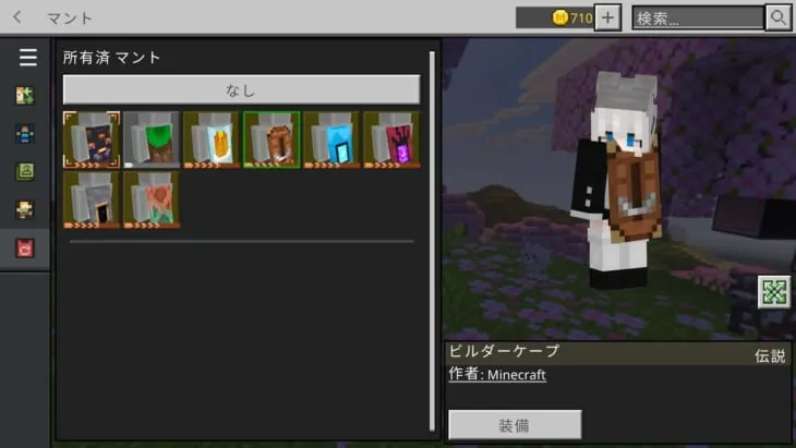 Minecraft Builder Cape